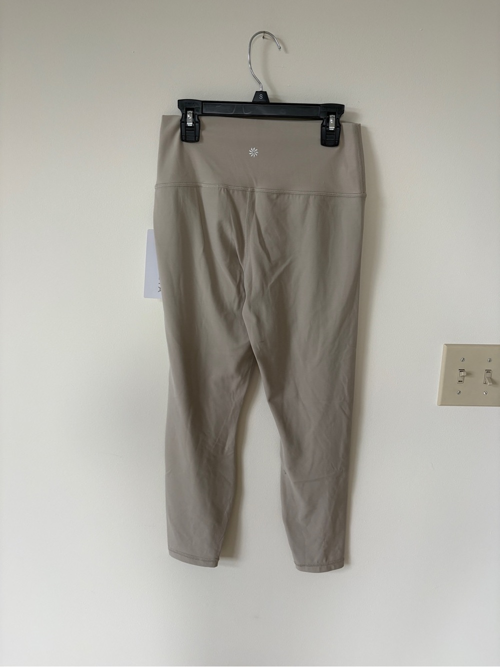 High-Waist Taupe Active Leggings - Picture 5 of 5
